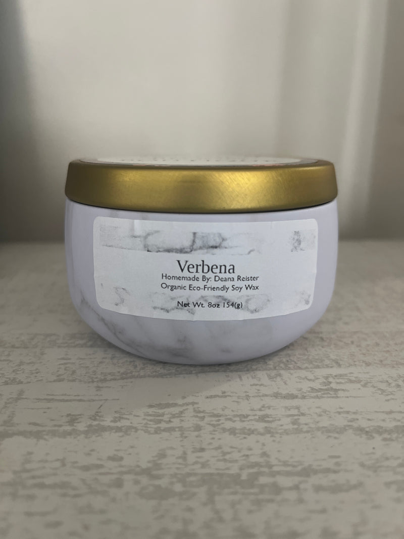 Verbena 8oz Soy wax candle