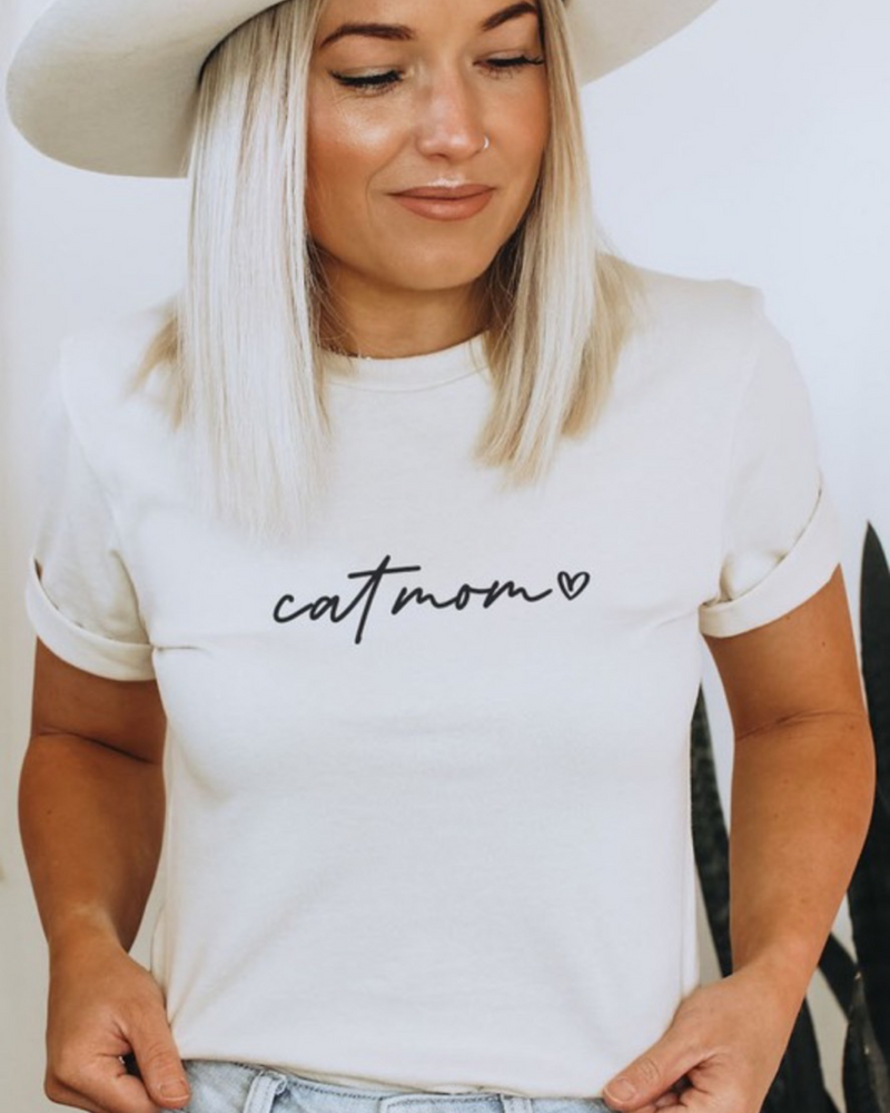 Cat Mom Top
