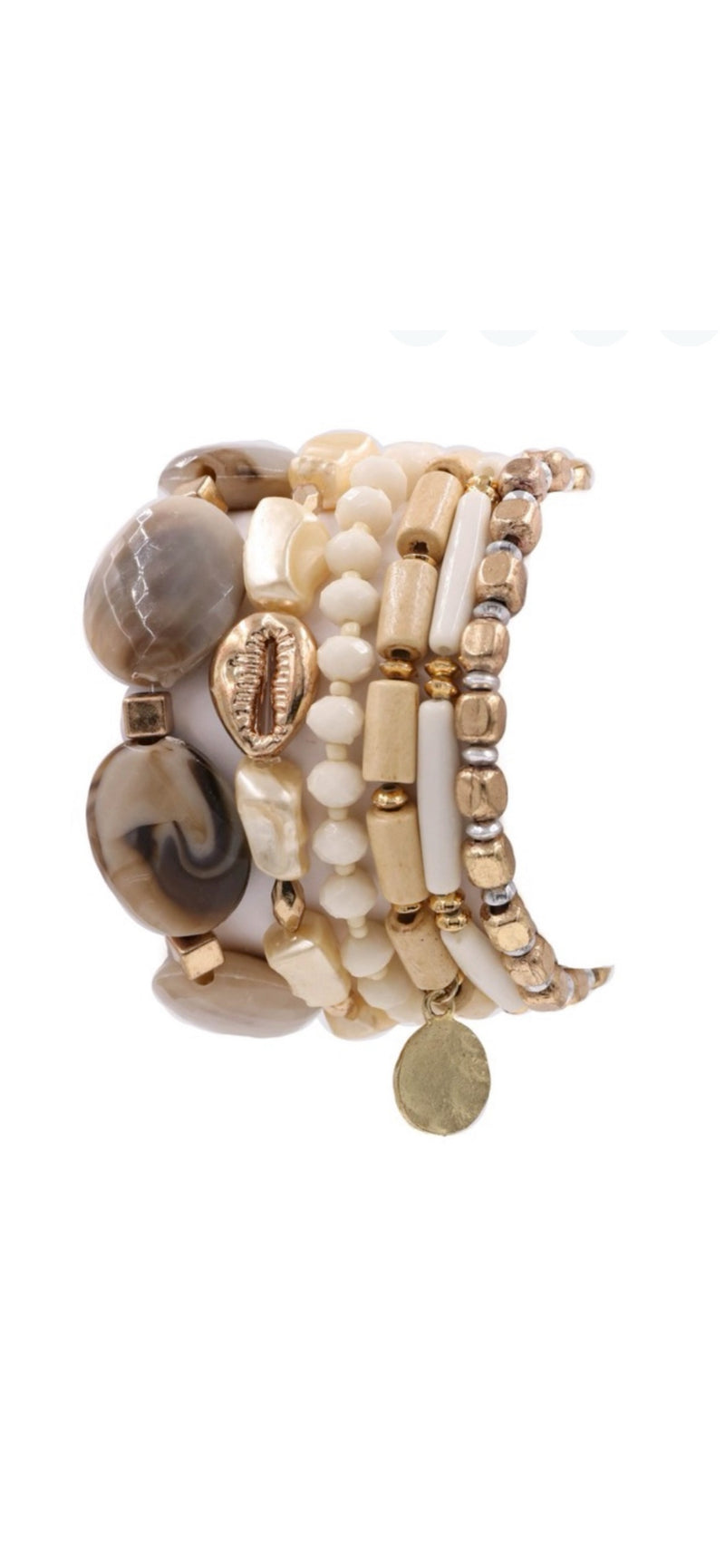 Wood/Acrylic Bracelet Set