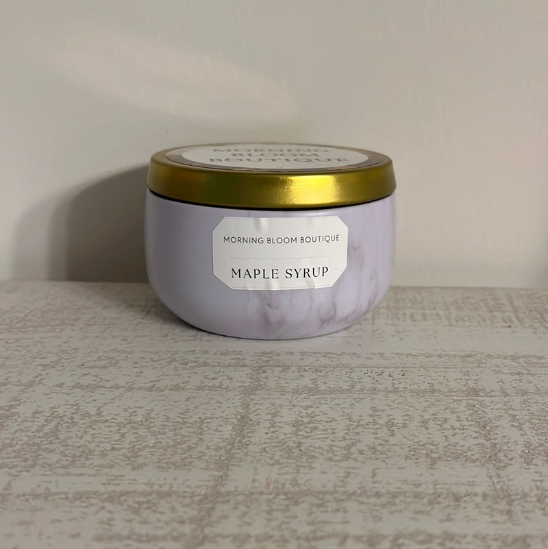 Homemade Candle Maple Syrup 8oz
