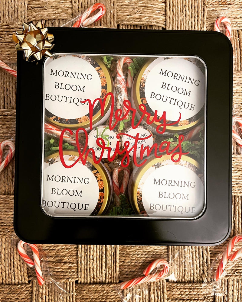 Christmas Gift Box Candles & Lip Balms