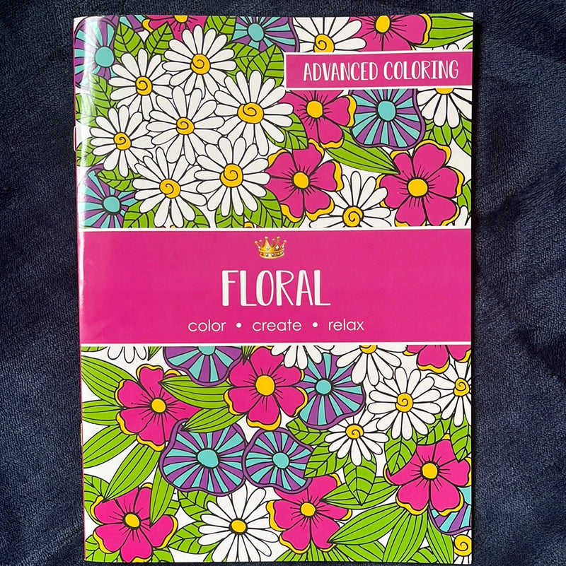 CrownJewelz Advanced Coloring Paisley Adult/Teen Coloring