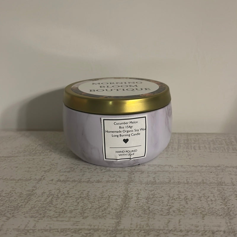 Cucumber Melon Homemade Candle 8oz