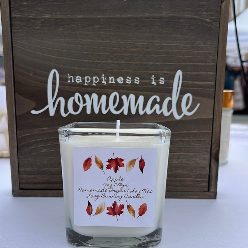 Apple Homemade Candle 4oz