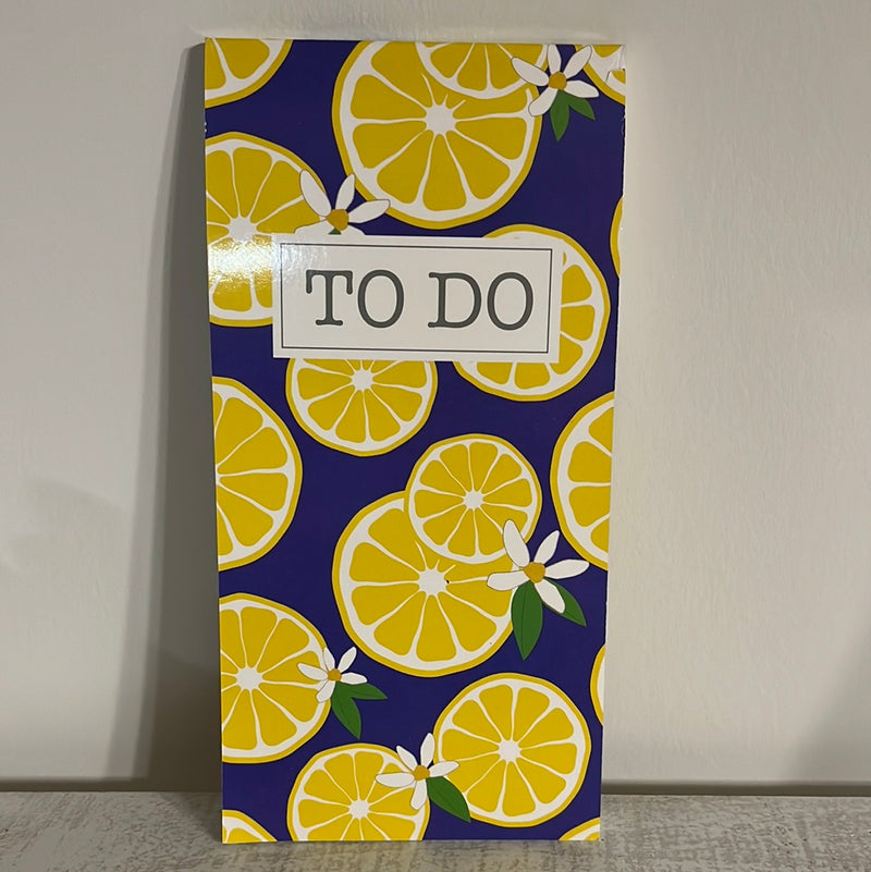 To Do NotePad Lemons