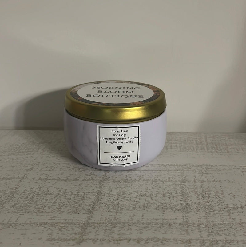 Coffee Cake Homemade Candle 8oz