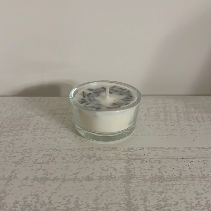 Lavender Tea light Homemade Candle