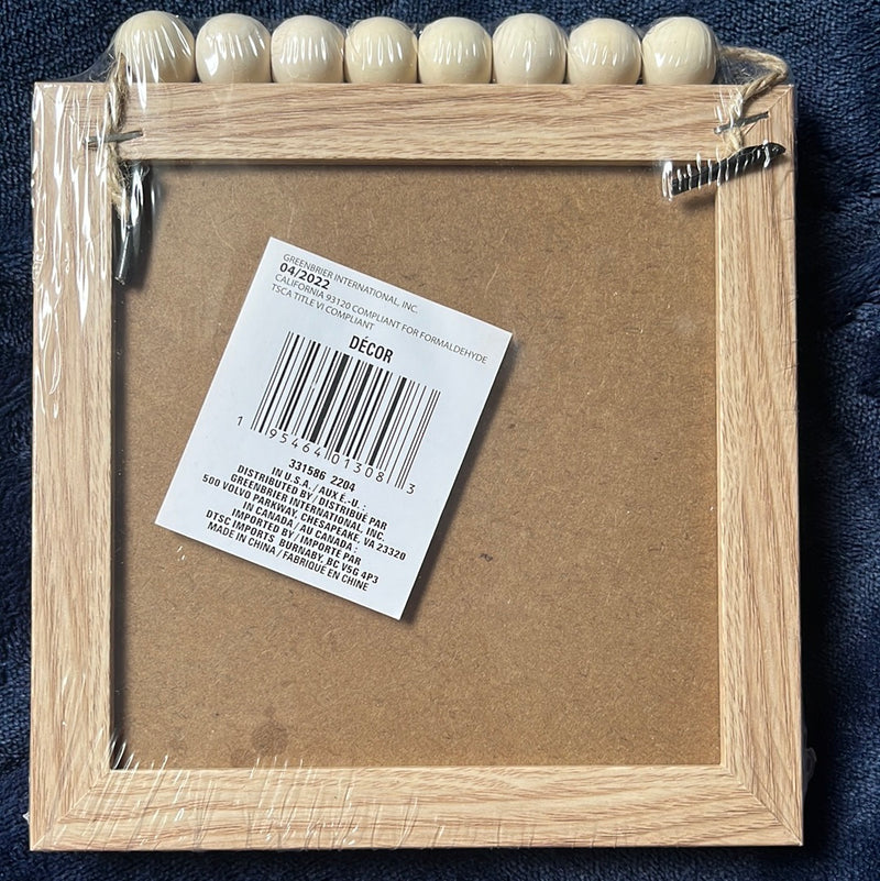 Decor Hanging Sign Autumn