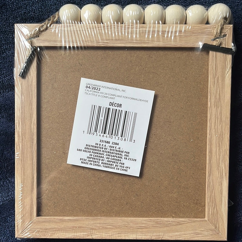 Decor Hanging Sign Autumn