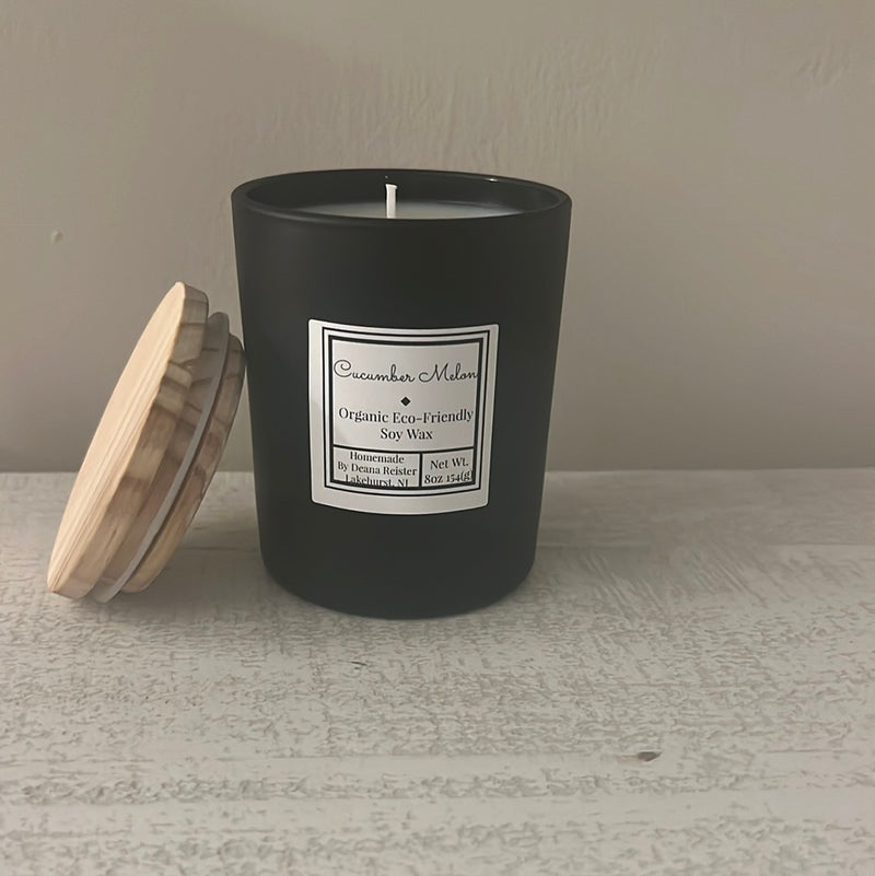 Cucumber Melon homemade candle