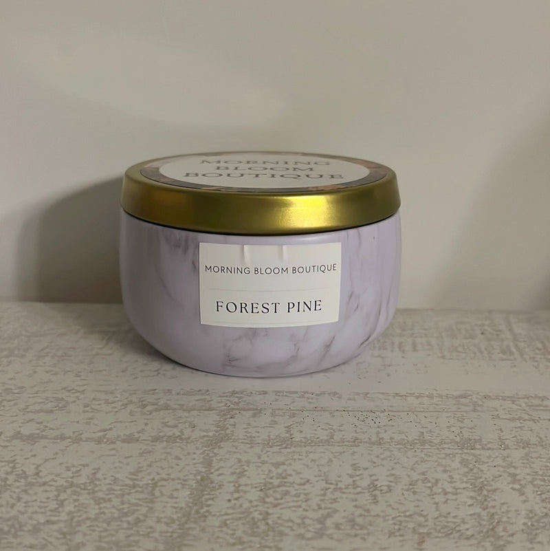 Homemade Candle Forest Pine
