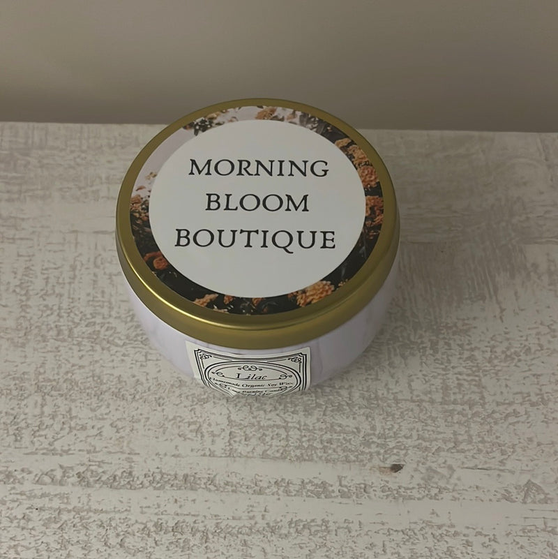 Lilac Homemade Candle