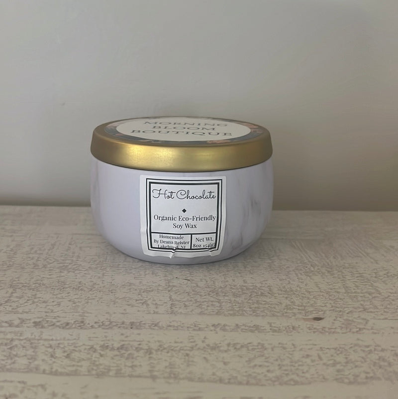 Hot Chocolate Homemade Candle