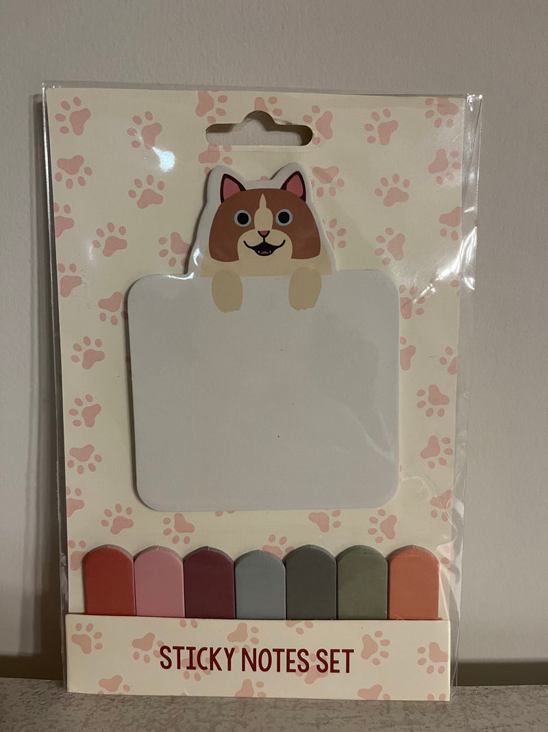 Cat Sticky Notes