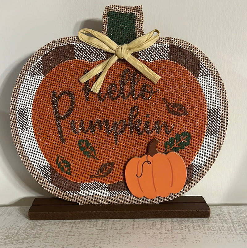 Hello Pumpkin Decor