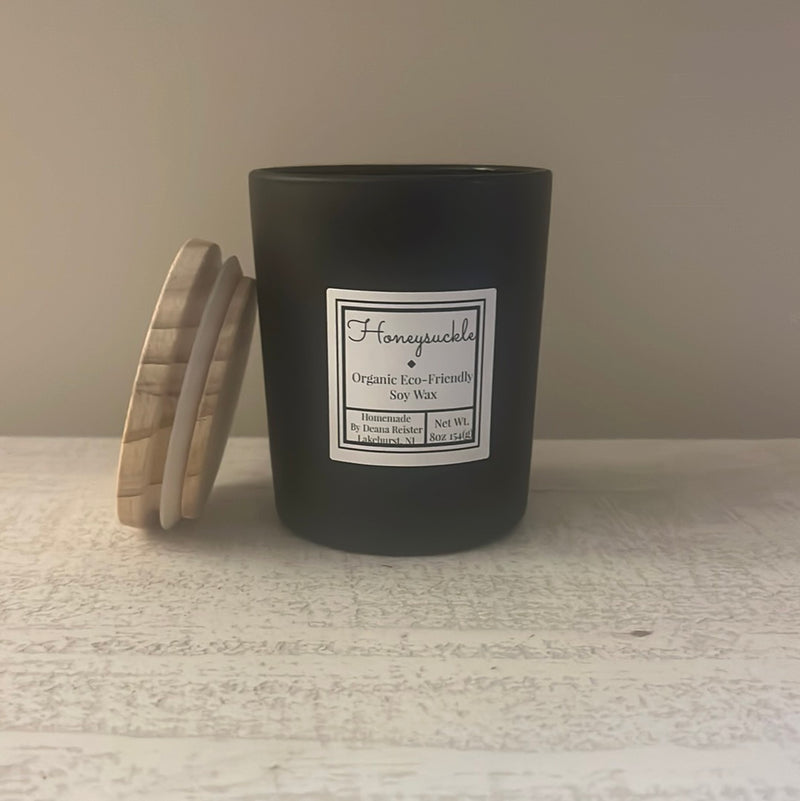 Honeysuckle 8oz soy wax candle