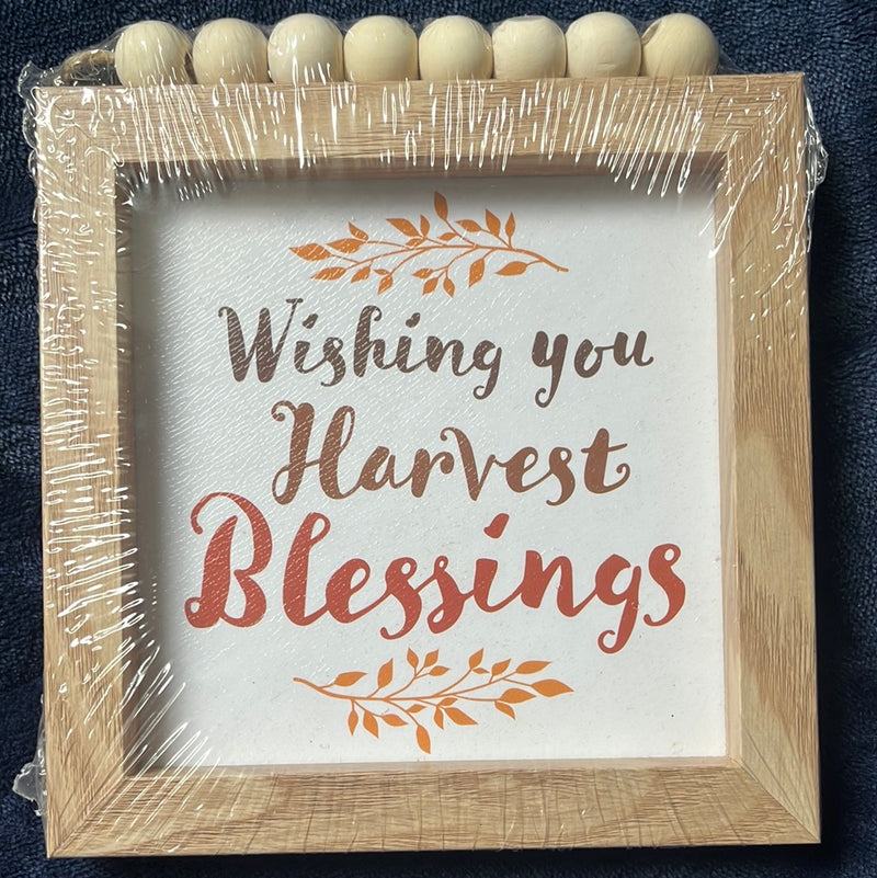 Decor Hanging Sign Autumn