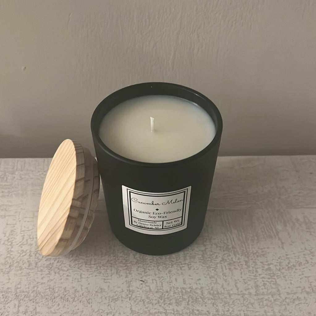 Cucumber Melon homemade candle