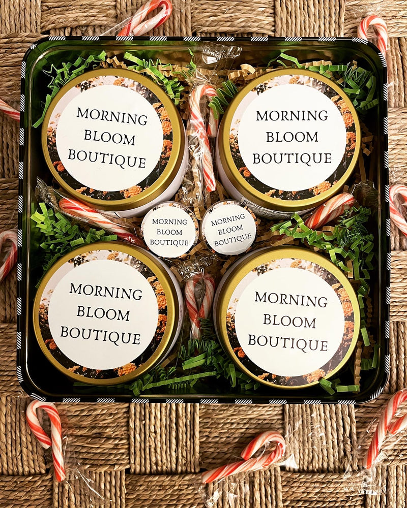 Christmas Gift Box Candles & Lip Balms