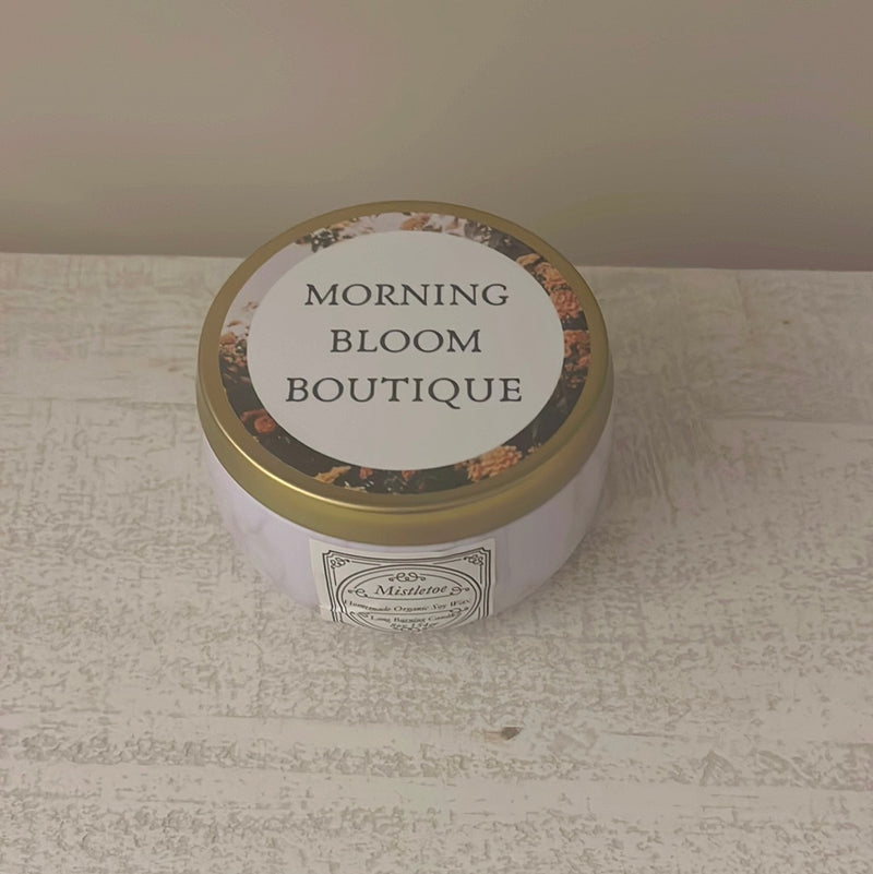 Mistletoe Homemade Candle