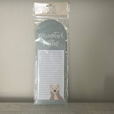 Pawsitive Notes List Pad