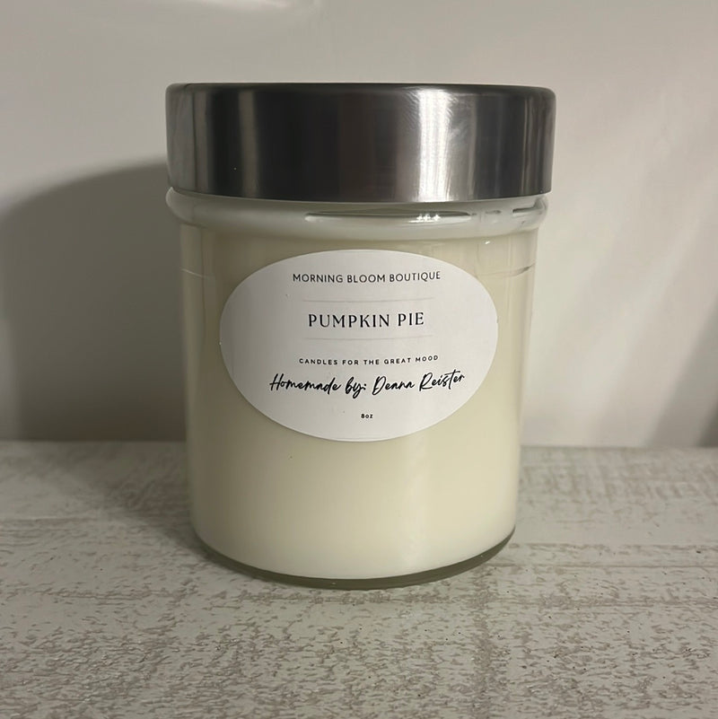 Homemade Candle Pumpkin Pie 10oz