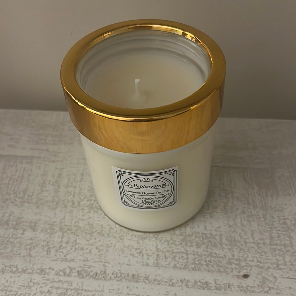 Peppermint Homemade Candle