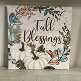 Hanging Fall Decor Fall Blessings
